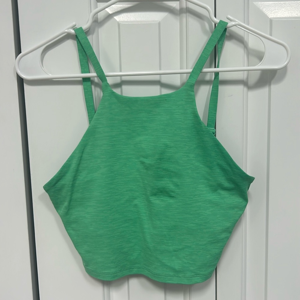 Outdoor Voices XS Green Workout Tank Top